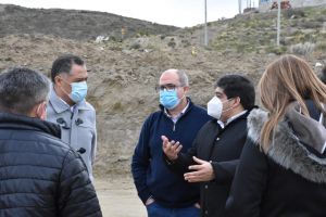 Recorrieron el predio donde se instalará el Hospital Modular de Caleta Olivia