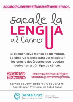 Campaña “Sácale la Lengua al Cáncer”