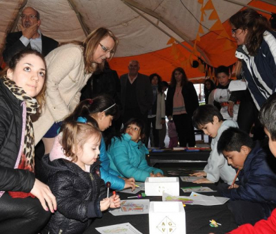 Alicia Kirchner visitó la Expo Vial 2016