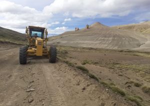Vialidad Provincial concreta labores en la Ruta Provincial Nº 41
