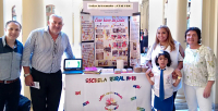 Escuela de Bajo Caracoles presentó proyecto en la Casa Rosada