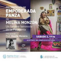 Melina Monzón presentará “Empoderada Panza” en el Complejo Cultural Santa Cruz