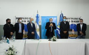 Maimo: “Estos convenios significan mejorar la calidad de vida de los truncadenses”