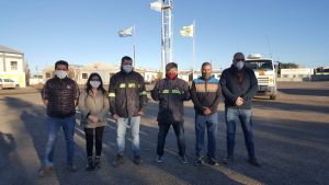 SPSE y Vialidad Provincial trabajan en conjunto en Las Heras