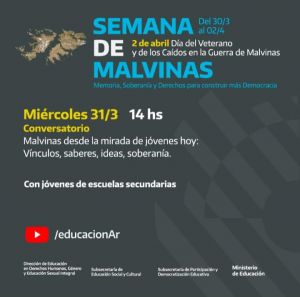 Santa Cruz presente en la “Semana de Malvinas - Memoria, Soberanía y Derechos para construir más Democracia”