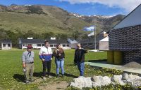 La Ministra Cárdenas visitó la Planta Estable de El Calafate