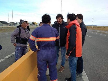Vialidad Provincial concreta acciones en Río Gallegos