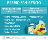 El tráiler sanitario estará en el cuartel de Bomberos del San Benito