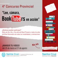 Educación invita a estudiantes a participar del Concurso  “Lee, Cámara, Booktubers en Acción”