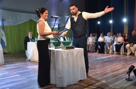 Gabriel Galarza asumió como presidente de la Comisión de Fomento de Cañadón Seco