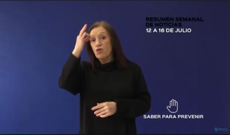 Llega el Décimo Séptimo Resumen de Noticias en Lengua de Señas Argentinas