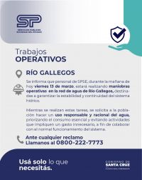 Comunicado de Servicios Públicos