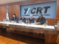 Servicios Públicos e YCRT firmaron el inicio de la obra para la línea de media tensión en 28 de Noviembre