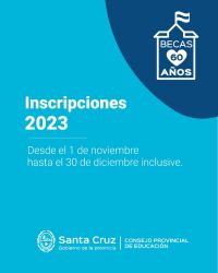 Anuncian que próximamente se abrirá la convocatoria a las Becas 60 Años 2023