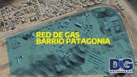 Concretan obra de extensión de redes de gas en el Barrio Patagonia de Caleta Olivia