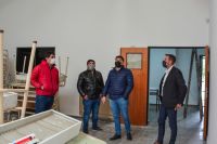 Autoridades de Educación e IDUV recorrieron instituciones escolares de Río Gallegos