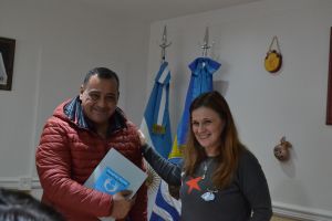 Se entregaron aportes al municipio de Los Antiguos