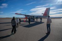 LADE comenzó a volar en Perito Moreno