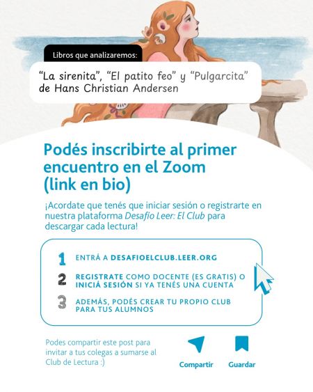 Redescubriendo a Andersen: Segundo Encuentro del Club de Lectura para Docentes