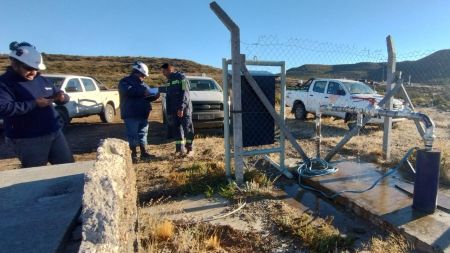 Agua para Caleta Olivia: A pasos firmes, avanzan los trabajos en Cañadón Quintar