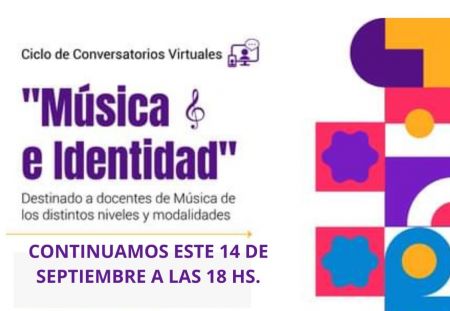 Invitan a participar del Conversatorio Virtual “Música e Identidad”