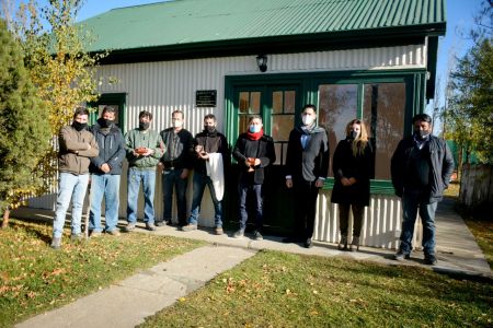 Inauguraron la obra de restauración de la casa histórica Del Aeroclub De Río Gallegos