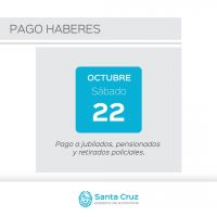 Este sábado se acreditarán los haberes de octubre de los jubilados y jubiladas