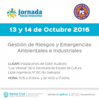 Nuevas Jornadas Interactivas de “Gestión de riesgos  y emergencias ambientales e industriales”