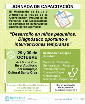 Especialista del Garraham disertará sobre el Desarrollo en Niños Pequeños