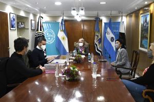 Alicia recibió a autoridades nacionales para desarrollar el potencial de la acuicultura en Santa Cruz