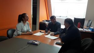 Firman acuerdo para obra en El Chaltén