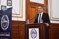 Sebastián Georgion, ministro de Desarrollo Social, Igualdad e Integración, se dirigió a los presentes. 