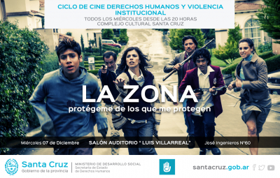 Ciclo de cine “Derechos Humanos y Violencia Institucional” en el Complejo Cultural