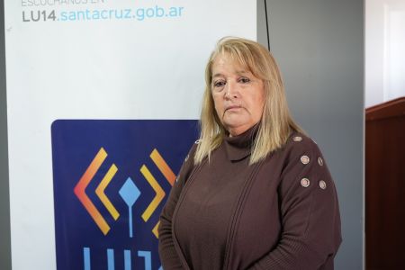 Directora del Registro Civil de Puerto Deseado, Amada Josefa Arbe.