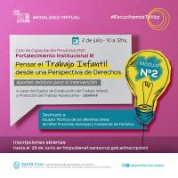 Inicia el 2° taller de capacitación destinada a equipos de trabajo de niñez y adolescencia