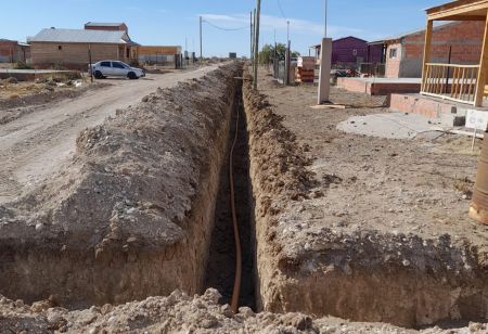 250 familias tendrán acceso a la nueva red de gas en Las Heras