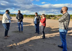 Vialidad Provincial desarrolla agenda de trabajo en Los Antiguos
