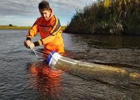 Ambiente e INTA Santa Cruz colaboran en un mapeo nacional de microplásticos en cursos y cuerpos de agua