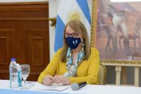 Alicia firmó un convenio de colaboración entre los tres poderes y el Tribunal de Cuentas