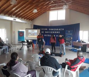 Protección Civil realizó capacitaciones en RCP y Primeros Auxilios