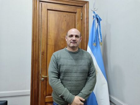 El presidente de Vialidad Provincial, Julio Bujer.