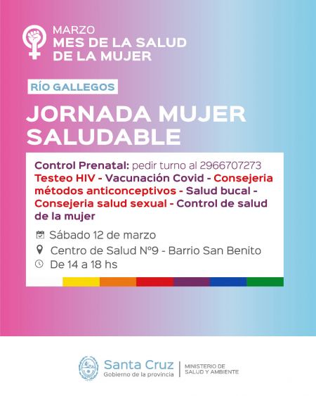 Continúan las actividades en el marco del Mes de la Salud de la Mujer