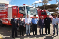 FOMICRUZ hizo entrega de Camión Cisterna para Unidad V de Bomberos de Caleta Olivia