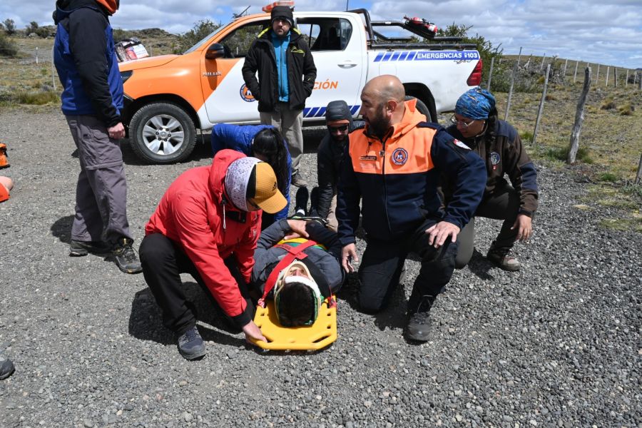 Se brindó capacitación en RCP, Primeros Auxilios y Cinemática del trauma en Laguna Azul