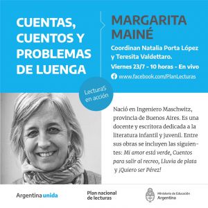 Plan Nacional de Lecturas: concretan encuentros de estudiantxs con autorxs e ilustradorxs