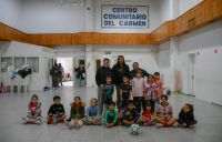 Comenzaron las jornadas de fútbol mixto en el CIC del Carmen