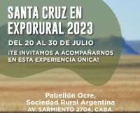 Santa Cruz estará presente en la Exporural 2023