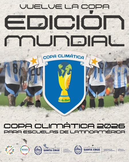 Educación y Ambiente llevarán adelante la Copa Climática 2026 en las escuelas de Santa Cruz