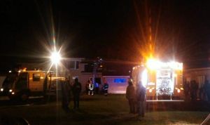 Personal del Consejo Agrario brindó colaboración a Bomberos de El Chaltén