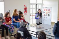 Gran participación en el taller de salud y actividad física en el Secundario N°41 de Río Gallegos